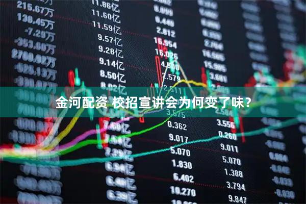 金河配资 校招宣讲会为何变了味？