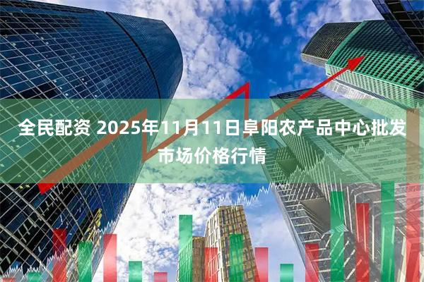 全民配资 2025年11月11日阜阳农产品中心批发市场价格行情